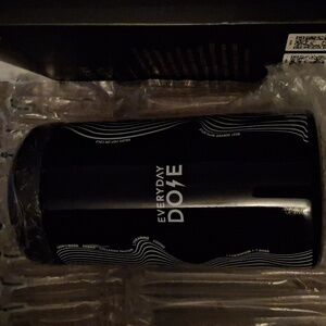 NIB Black Coffee Container